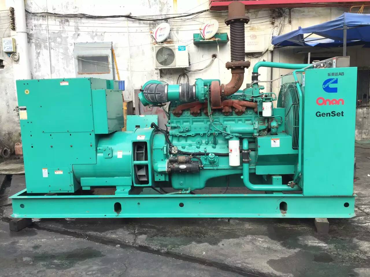 净潭乡租赁发电机-柴油发电机不正常冒烟的原因